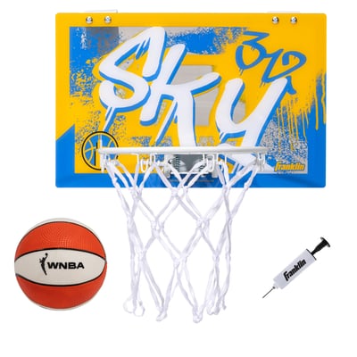Chicago Sky Franklin Sports Over-the-Door Basketball Hoop Set