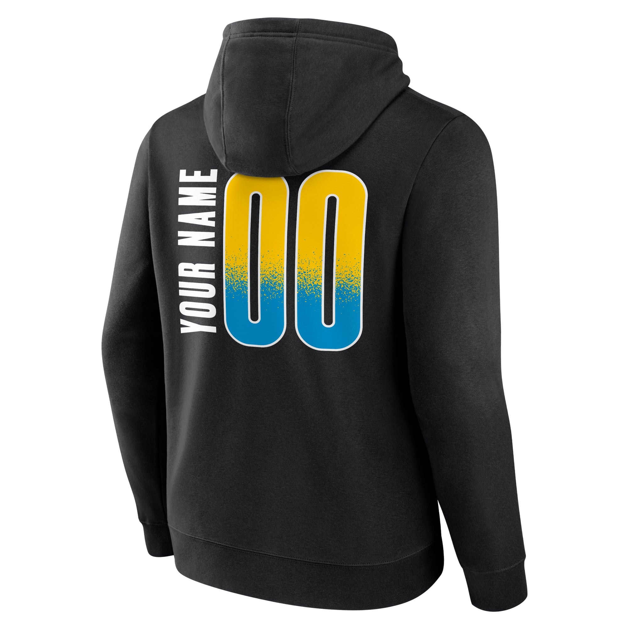 Sweat à capuche noir pour homme Chicago Sky Home Court Pop personnalisé avec nom et numéro