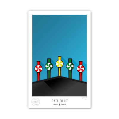  Chicago White Sox Limited Collector's Edition 17" x 26" Minimalist Stadium Art Print