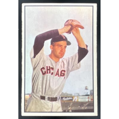 1953 Bowman Color #73 Billy Pierce