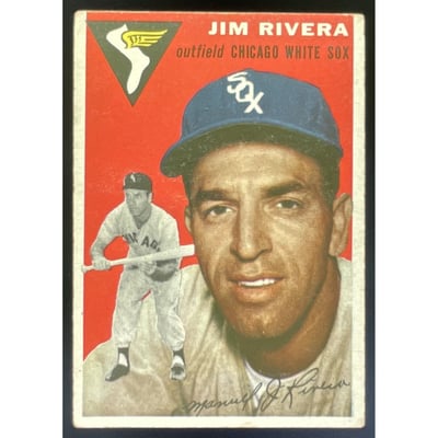 1954 Topps #34 Jim Rivera