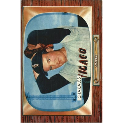 1955 Bowman #148 Bob Chakales