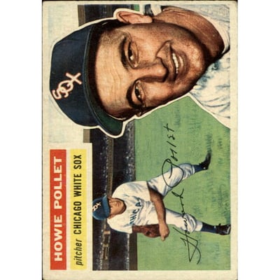 1956 Topps #262 Howie Pollet