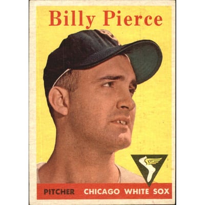 1958 Topps #50A Billy Pierce