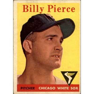 1958 Topps #50A Billy Pierce