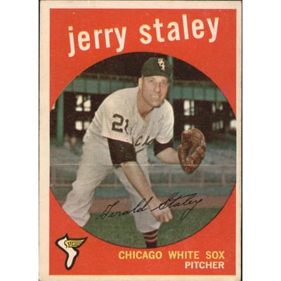 1959 Topps #426 Gerry Staley