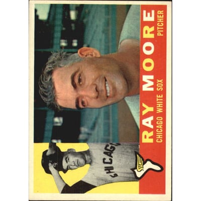 1960 Topps #447 Ray Moore