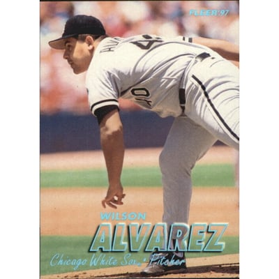 1997 Fleer Tiffany #54 Wilson Alvarez