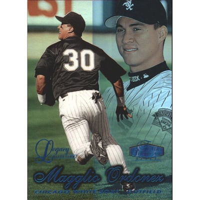 1998 Flair Showcase Legacy Collection Row 2 #32 Magglio Ordonez