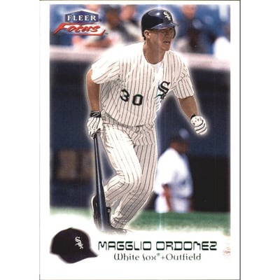 2000 Fleer Focus Masterpiece Mania #127 Magglio Ordonez