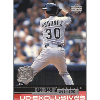 2000 Upper Deck Exclusives Silver #80 Magglio Ordonez