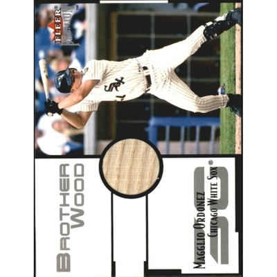 2001 Fleer Premium Brother Wood #BW4 Magglio Ordonez