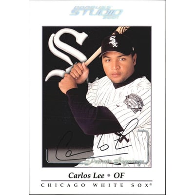 2001 Studio Private Signings 5 x 7 #26 Carlos Lee