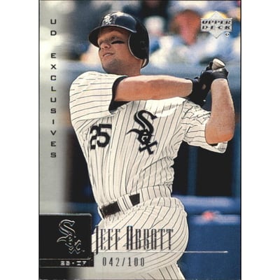 2001 Upper Deck Exclusives Silver #139 Jeff Abbott
