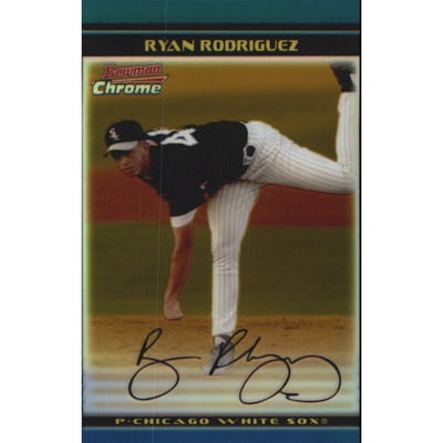 2002 Bowman Chrome Draft Gold Refractors #95 Ryan Rodriguez