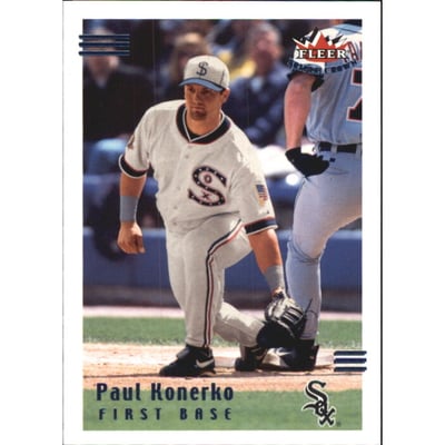 2002 Fleer Triple Crown RBI Parallel #122 Paul Konerko/99