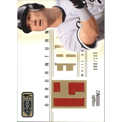 2002 Upper Deck 40-Man Gargantuan Gear #GMO Magglio Ordonez