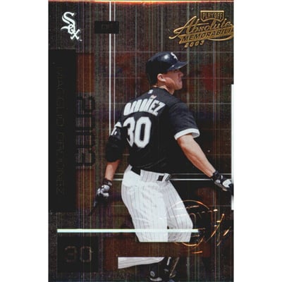 2003 Absolute Memorabilia Atlantic City National #20 Magglio Ordonez
