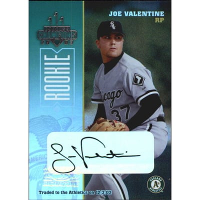 2003 Donruss Champions Autographs #290 Joe Valentine/475
