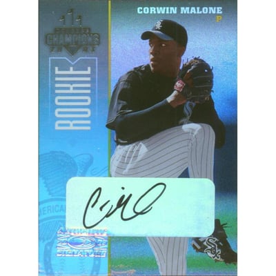 2003 Donruss Champions Autographs #57 Corwin Malone/400
