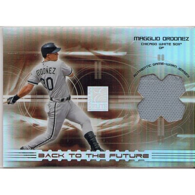 2003 Donruss Elite Back to the Future Threads #3 Magglio Ordonez