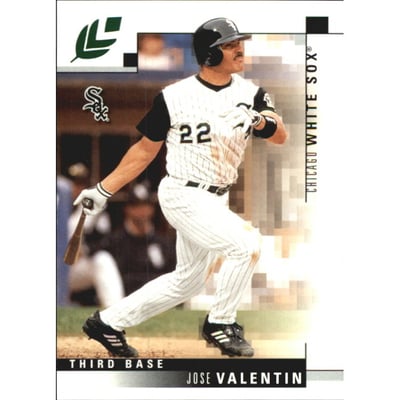 2003 Leaf Green #30 Jose Valentin