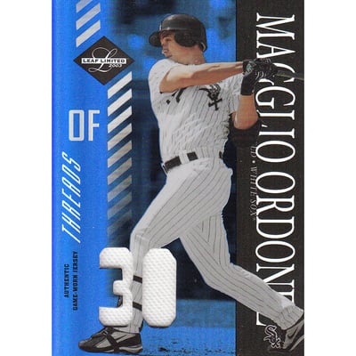 2003 Leaf Limited Threads Number #116 Magglio Ordonez H/30