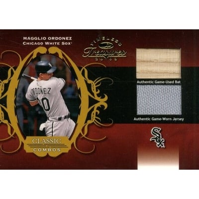 2003 Timeless Treasures Classic Combos #22 Magglio Ordonez Bat-Jsy