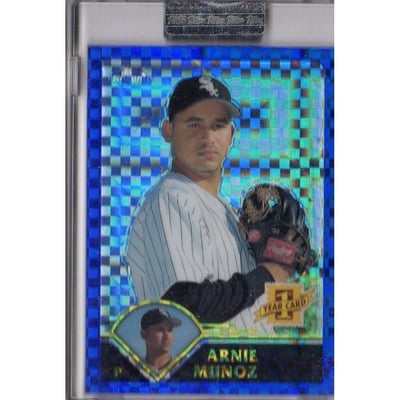 2003 Topps Chrome Traded Uncirculated X-Fractors #T203 Arnie Munoz FY