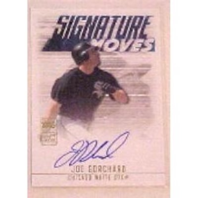 2003 Topps Traded Signature Moves Autographs #JB Joe Borchard B
