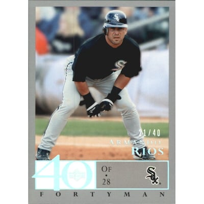 2003 Upper Deck 40-Man Rainbow #315 Armando Rios