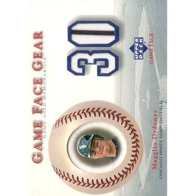 2003 Upper Deck Game Face Gear #MO Magglio Ordonez