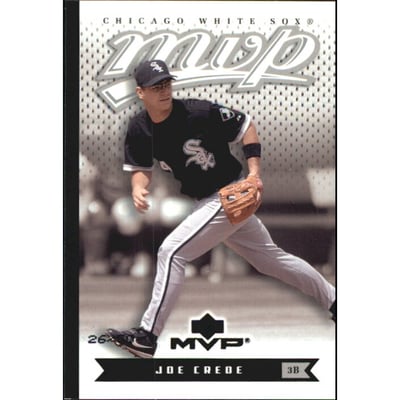 2003 Upper Deck MVP Black #50 Joe Crede