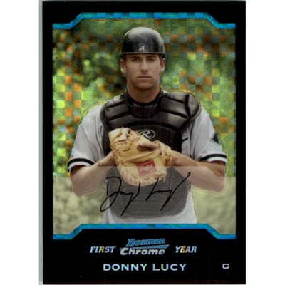 2004 Bowman Chrome Draft X-Fractors #BDP59 Donny Lucy
