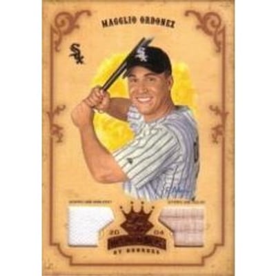 2004 Diamond Kings DK Materials Bronze #5 Magglio Ordonez Bat-Jsy/150