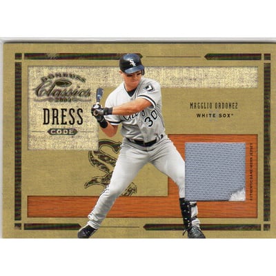 2004 Donruss Classics Dress Code Jersey #26 Magglio Ordonez