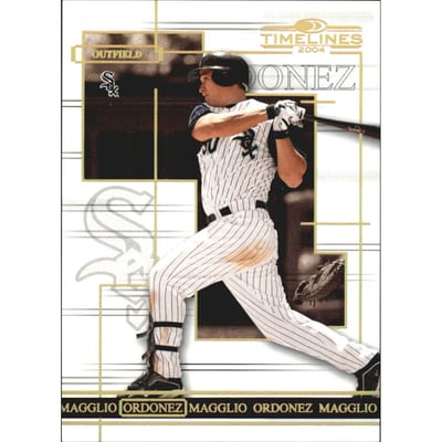 2004 Donruss Timelines Gold #31 Magglio Ordonez