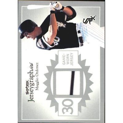 2004 SkyBox Autographics Jerseygraphics Silver #MO Magglio Ordonez