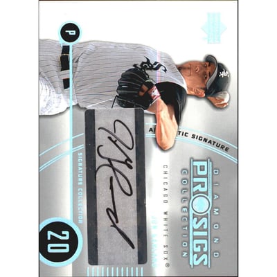 2004 UD Diamond Pro Sigs #195 Jon Garland AU