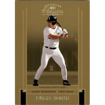 2005 Donruss Classics Timeless Tributes Gold #225 Casey Rogowski