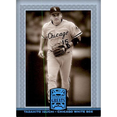 2005 Donruss Greats Platinum HoloFoil #142 Tadahito Iguchi