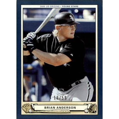 2005 Origins Blue #218 Brian Anderson YS