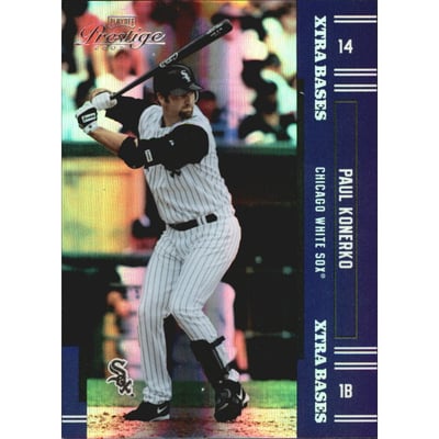 2005 Playoff Prestige Xtra Bases Purple #14 Paul Konerko