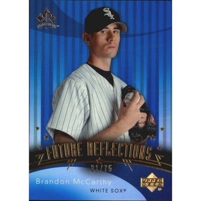 2005 Reflections Blue #206 Brandon McCarthy FR