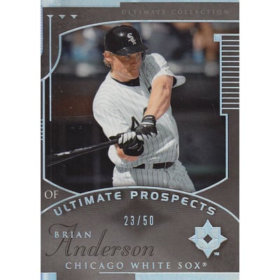 2005 Ultimate Collection Silver #219 Brian Anderson UP