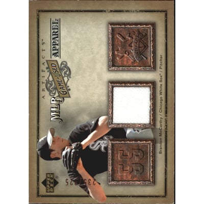 2006 Artifacts MLB Game-Used Apparel #BM Brandon McCarthy Jsy/325
