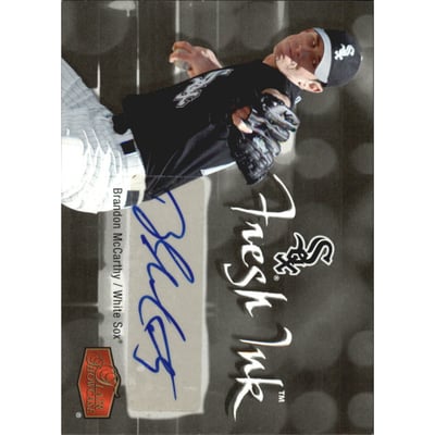 2006 Flair Showcase Fresh Ink #BM Brandon McCarthy