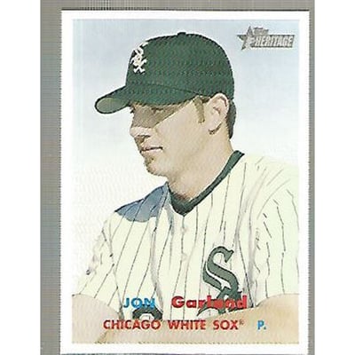 2006 Topps Heritage #343 Jon Garland SP