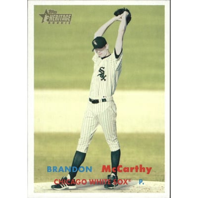 2006 Topps Heritage #348 Brandon McCarthy SP