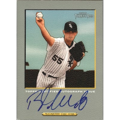 2006 Topps Turkey Red Autographs #BMC Brandon McCarthy B